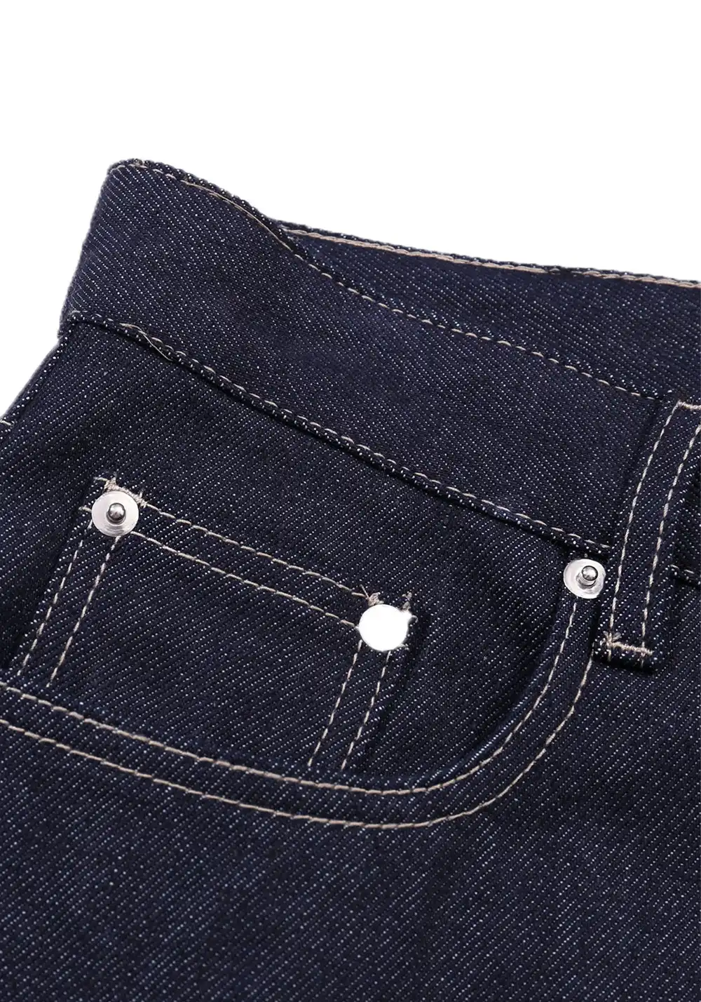 BE A DEVIL丨USD Billion Multi Rivet Denim Pants