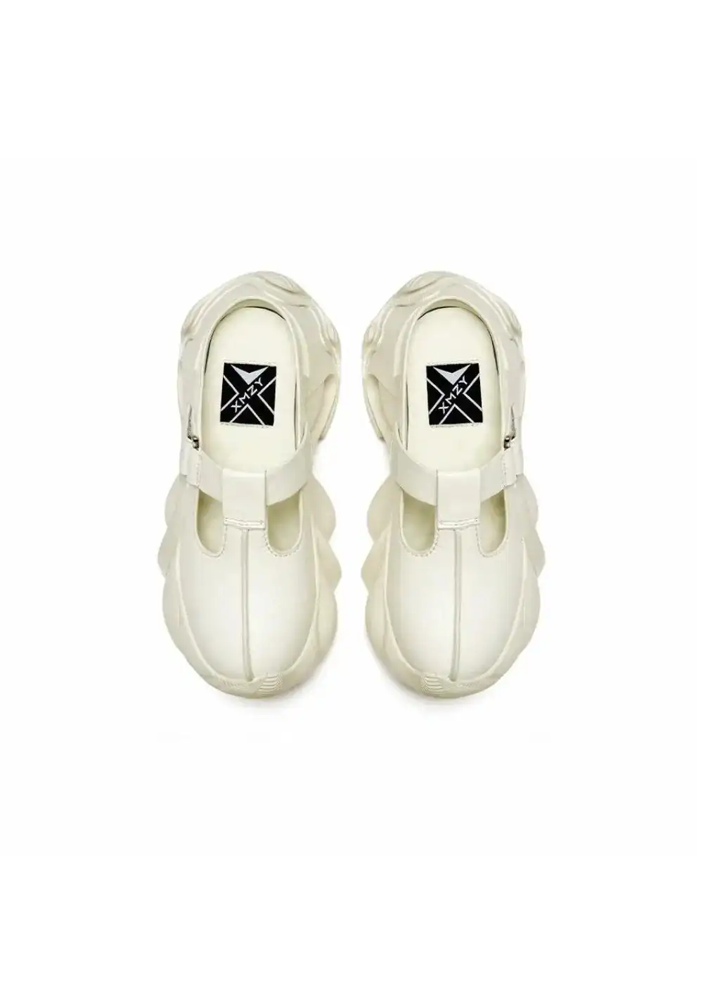 XMZY | Platform Closed-Toe Slides