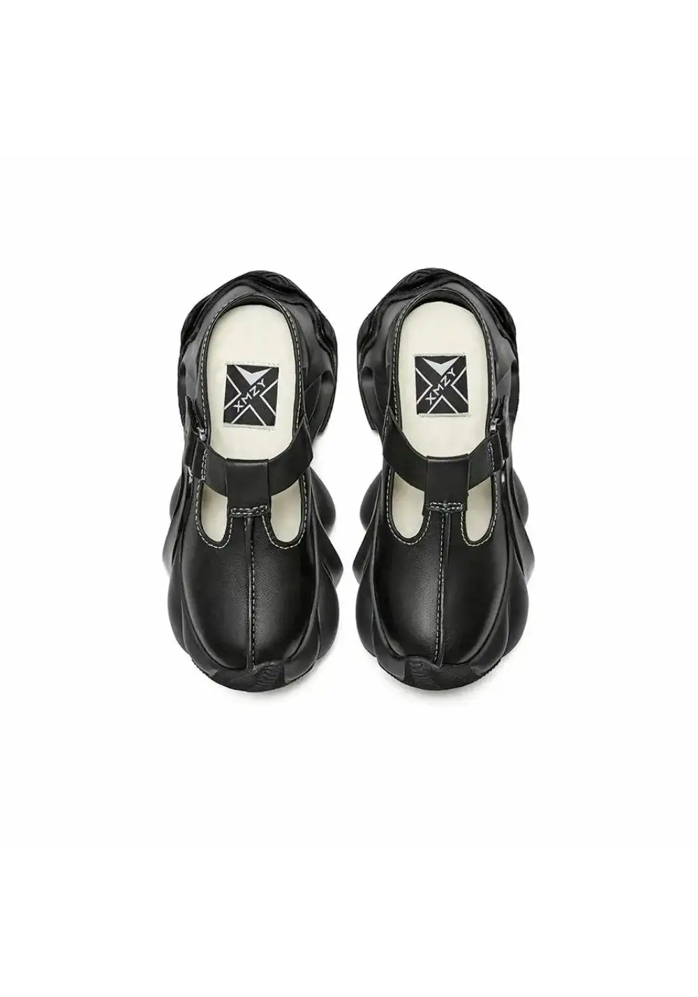XMZY | Platform Closed-Toe Slides