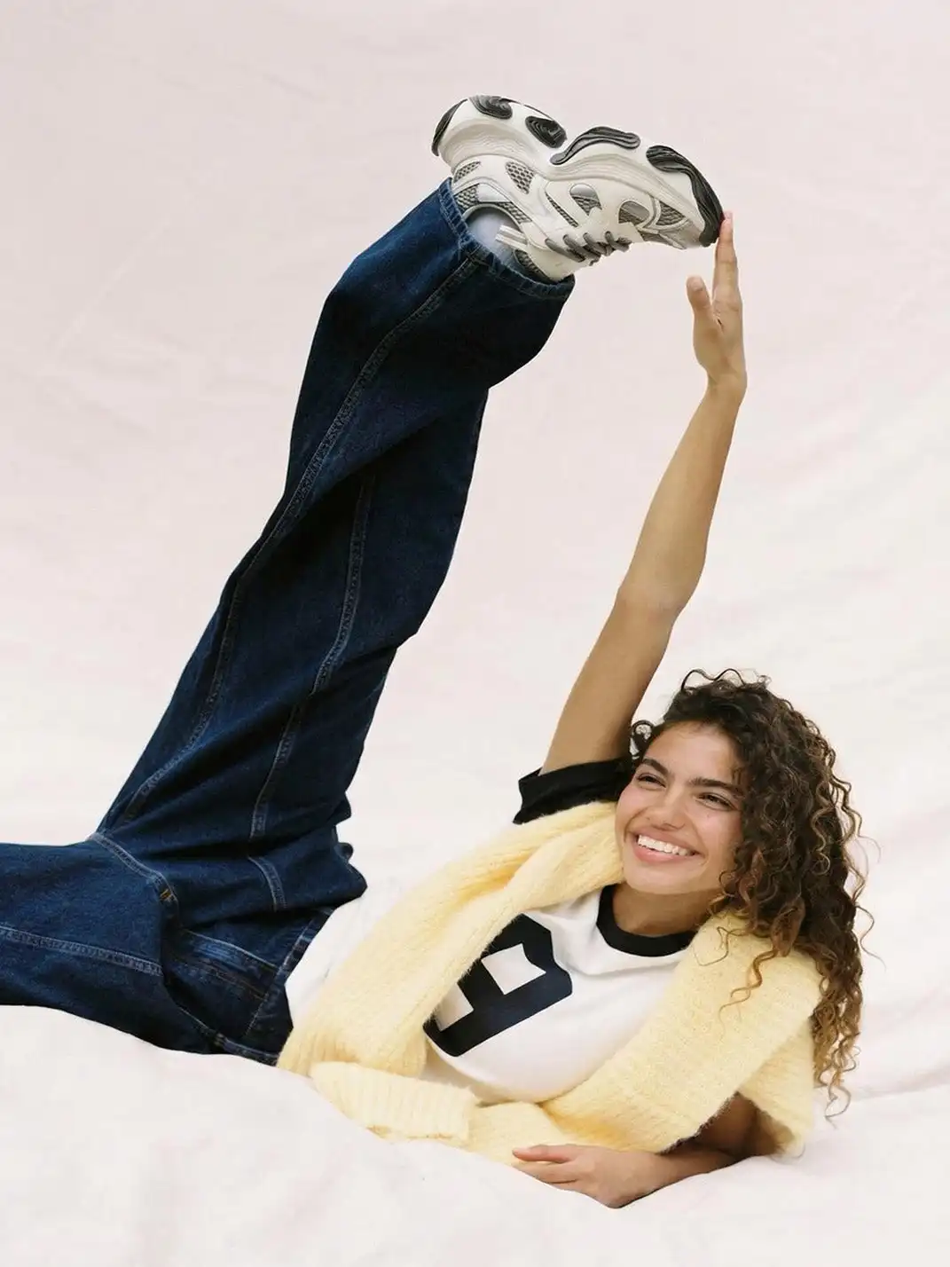 XMZY | Breathable Chunky Sneakers-Black&White