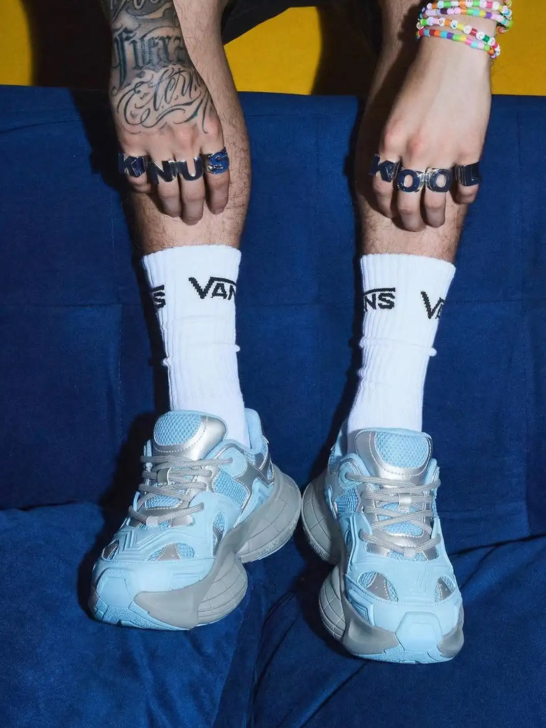 XMZY | X-Dimension Chunky Shoes-Blue