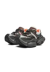 XMZY | Brocade Platform Sneakers-Black