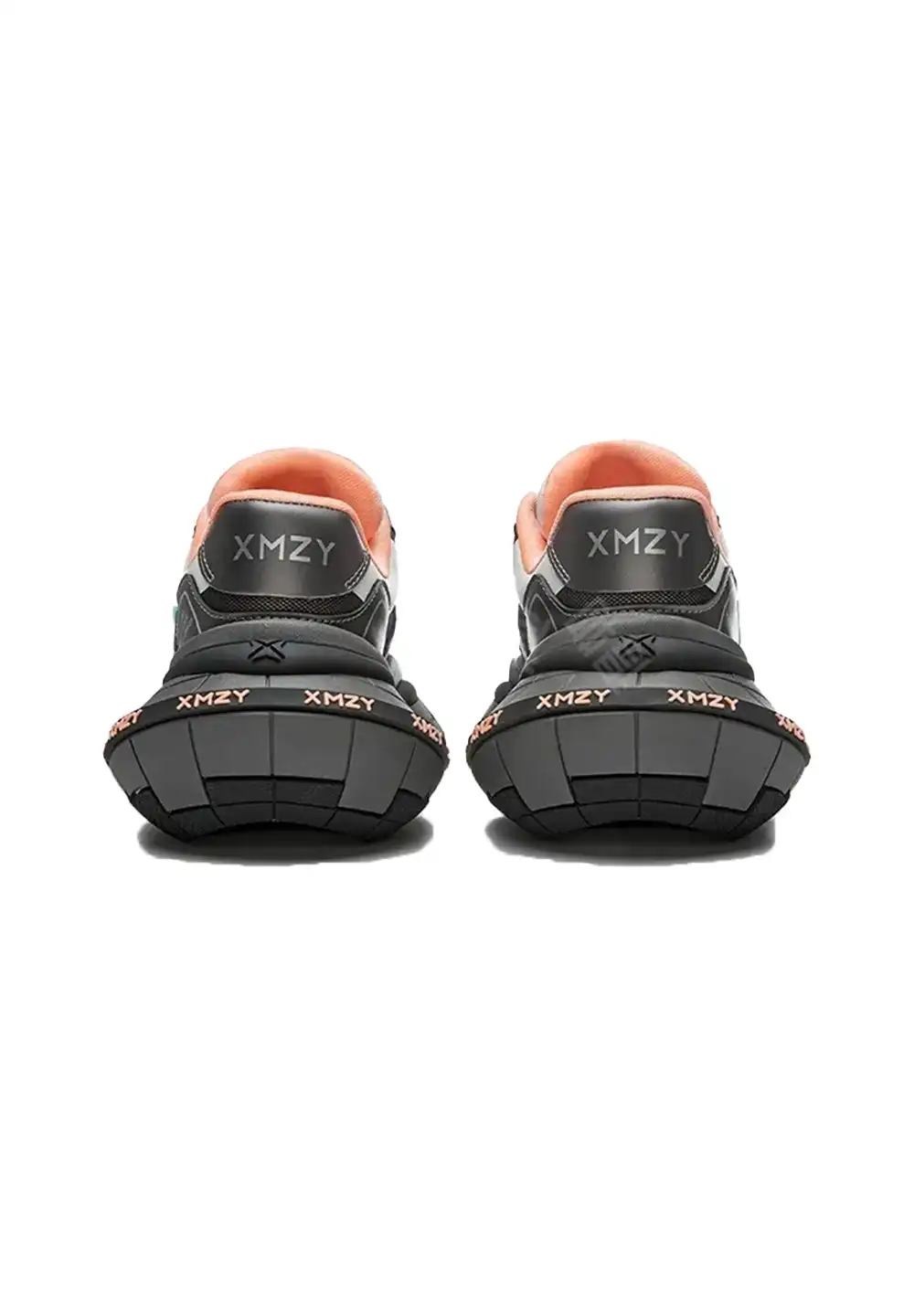 XMZY | Brocade Platform Sneakers-Black