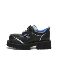 ADC丨Stardust Silver Chunky Derby Shoes