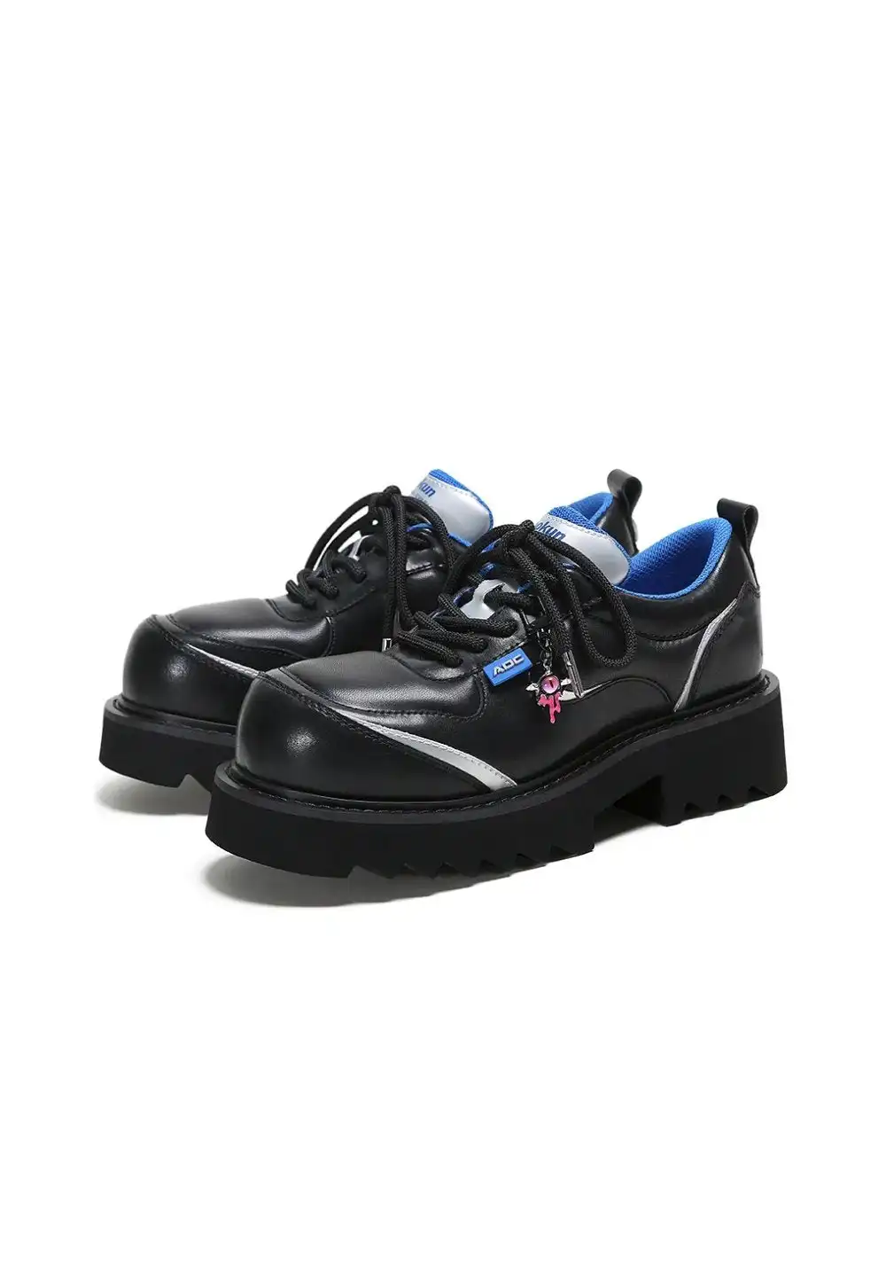ADC丨Stardust Silver Chunky Derby Shoes