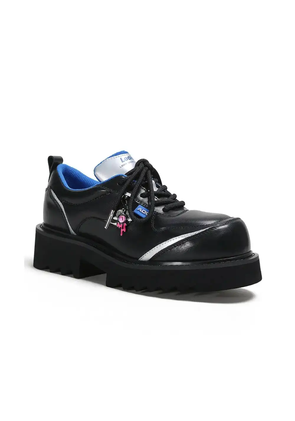 ADC丨Stardust Silver Chunky Derby Shoes