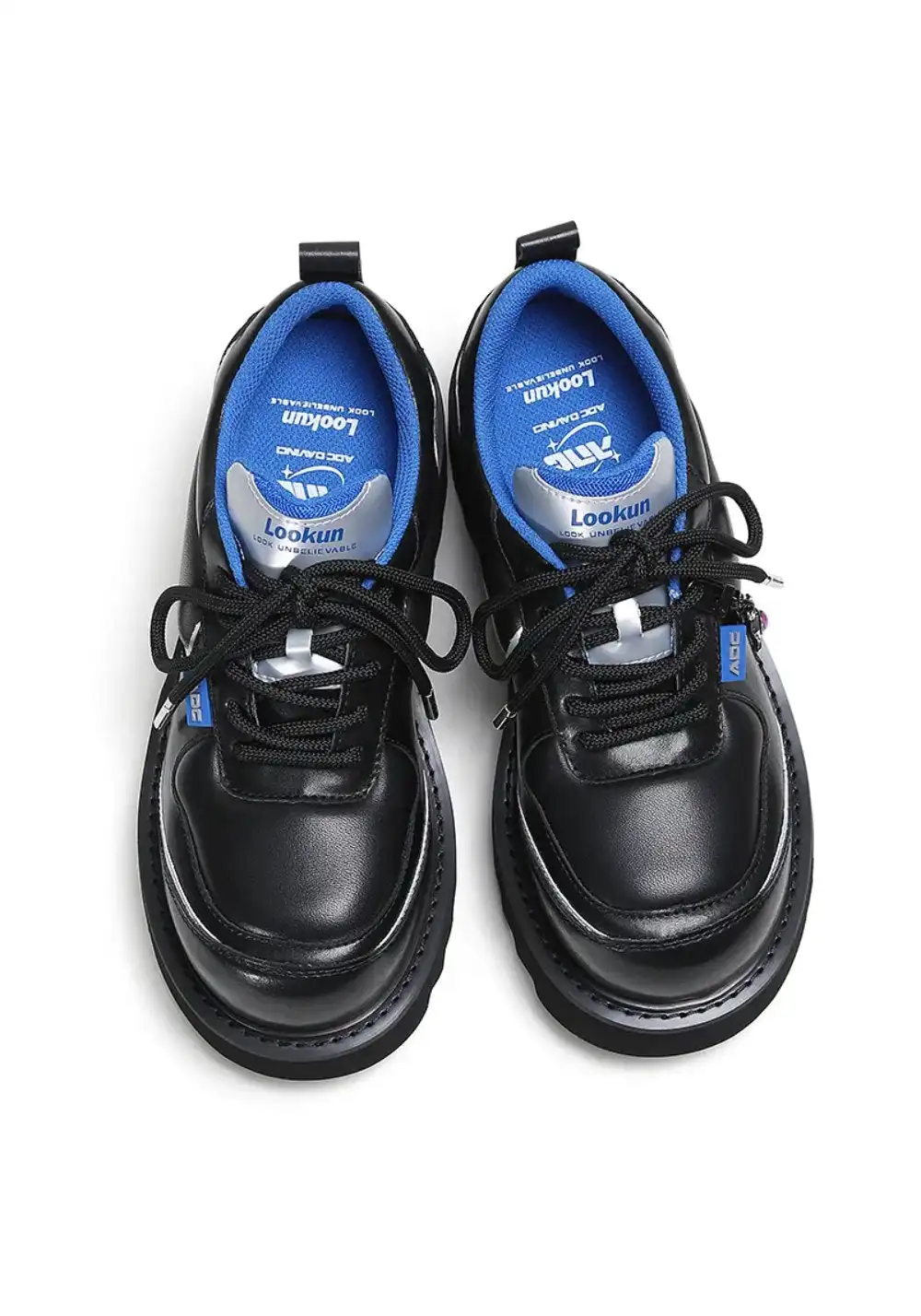 ADC丨Stardust Silver Chunky Derby Shoes