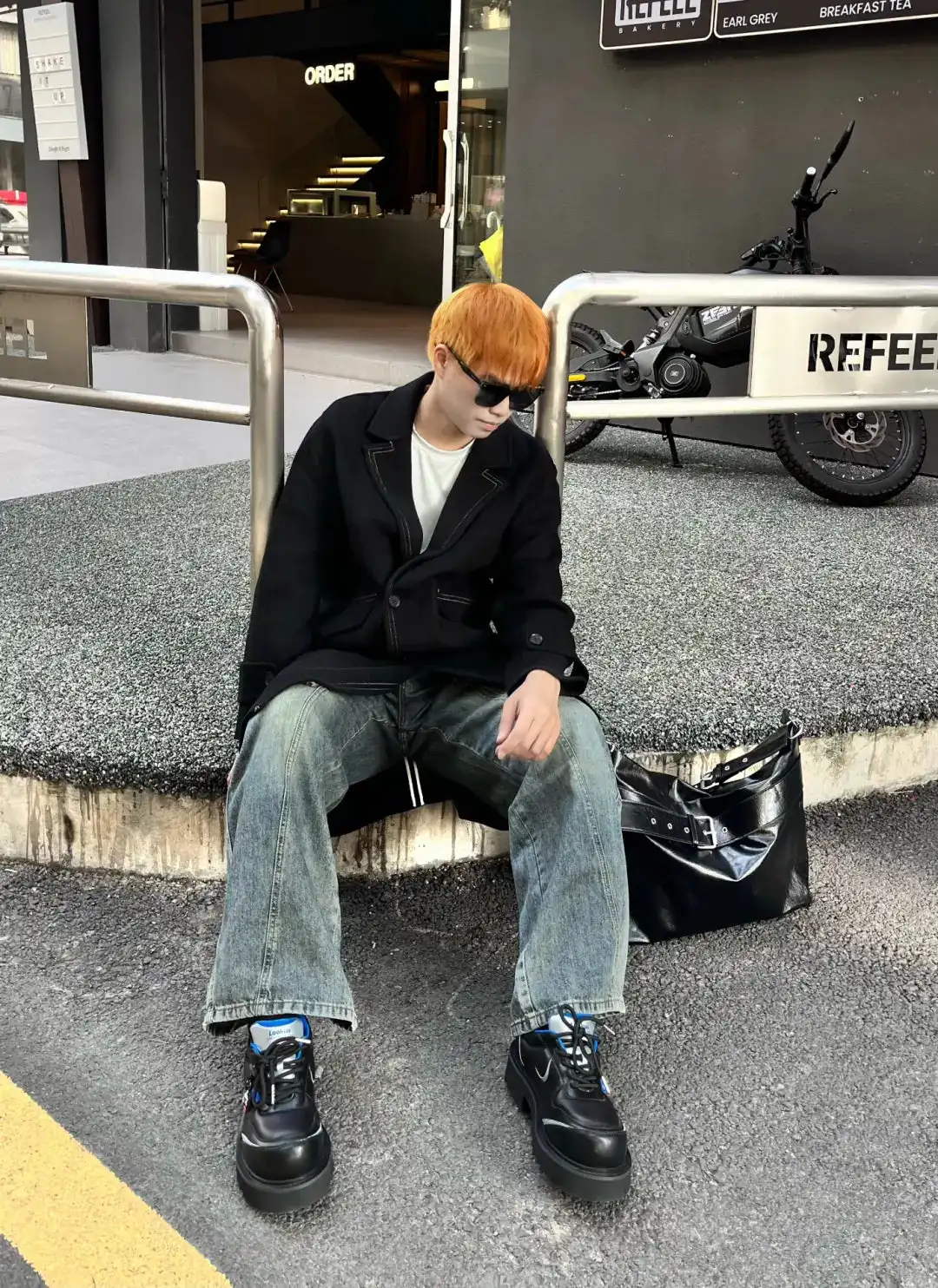 ADC丨Stardust Silver Chunky Derby Shoes