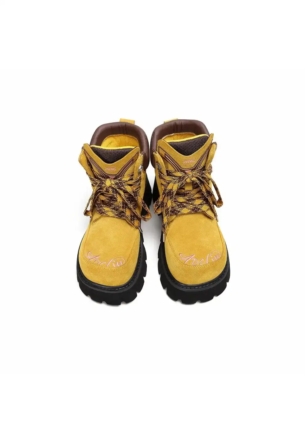 ADC丨Stardust Cat-Ear Black Boots-Yellow