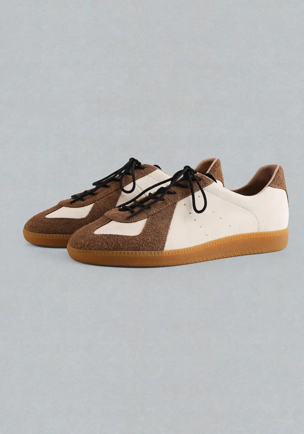 No Gi Retro Sneakers - Spring Edition(White&Brown)