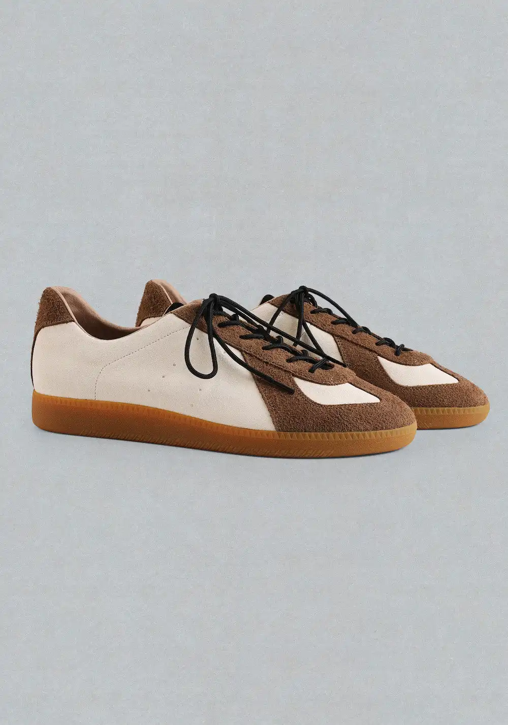 No Gi Retro Sneakers - Spring Edition(White&Brown)