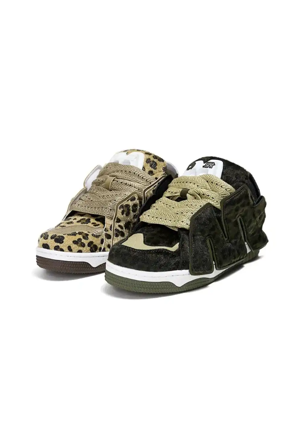ADC丨Leopard Print Low-Top Skate Shoes