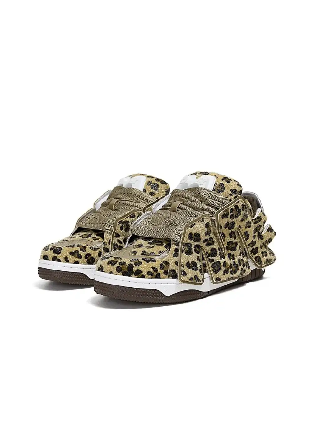 ADC丨Leopard Print Low-Top Skate Shoes