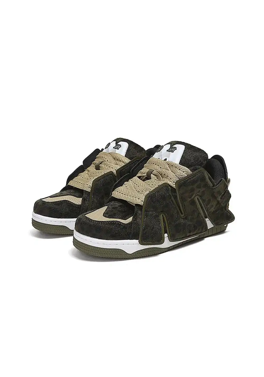 ADC丨Leopard Print Low-Top Skate Shoes