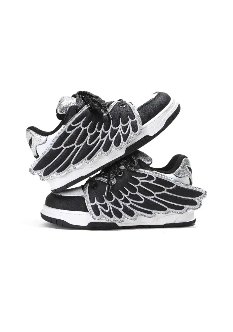 ADC丨Wing Feather Skate Shoes-Black - 3