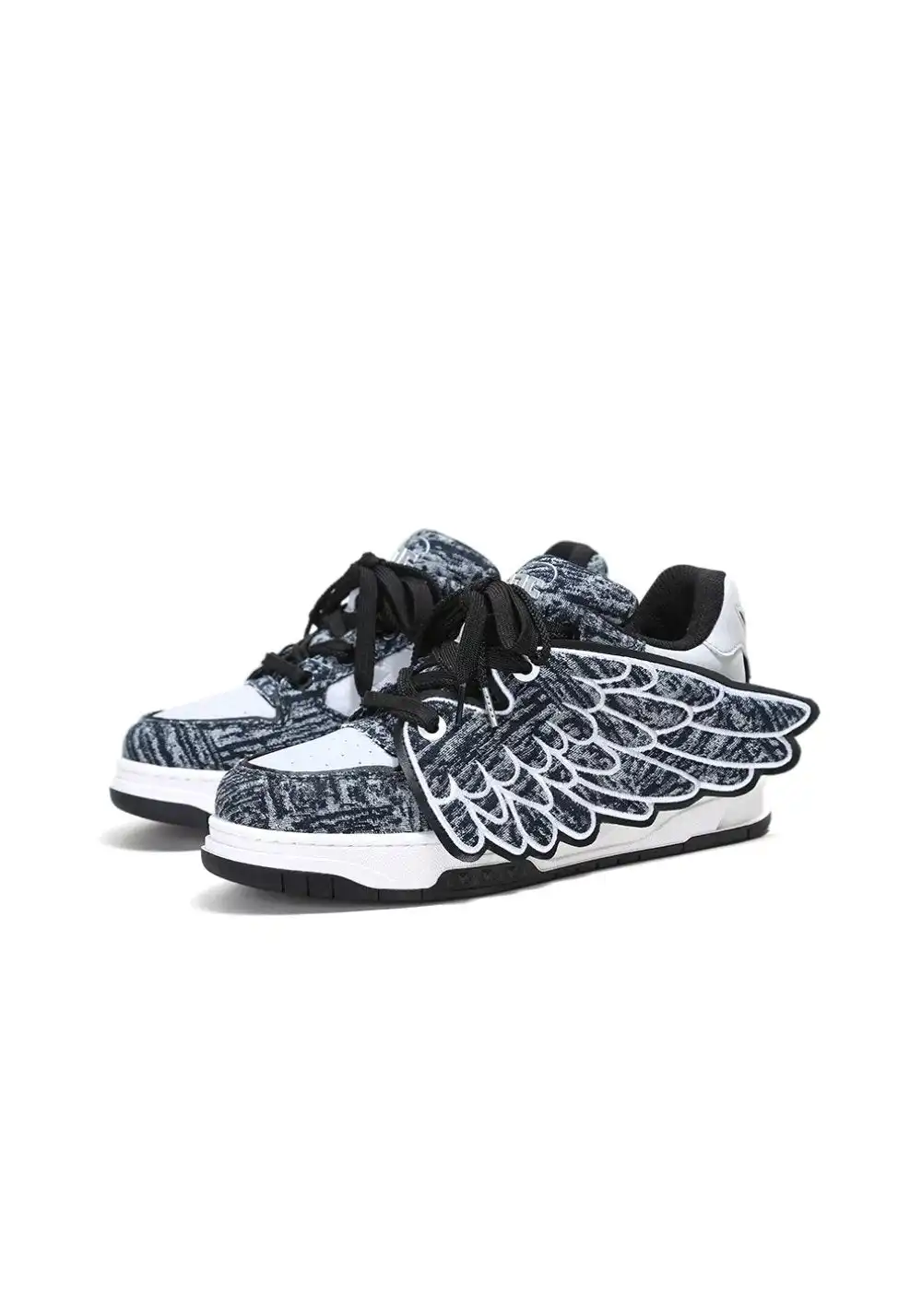 ADC丨Winged Feather Skate Shoes Platform Sole-Black