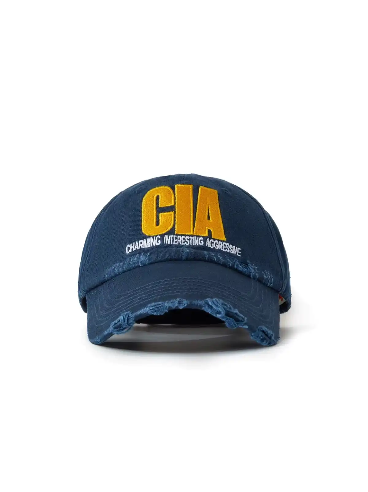 ChoiceChoice丨"CIA Cute & Dangerous" Distressed Washed Cap