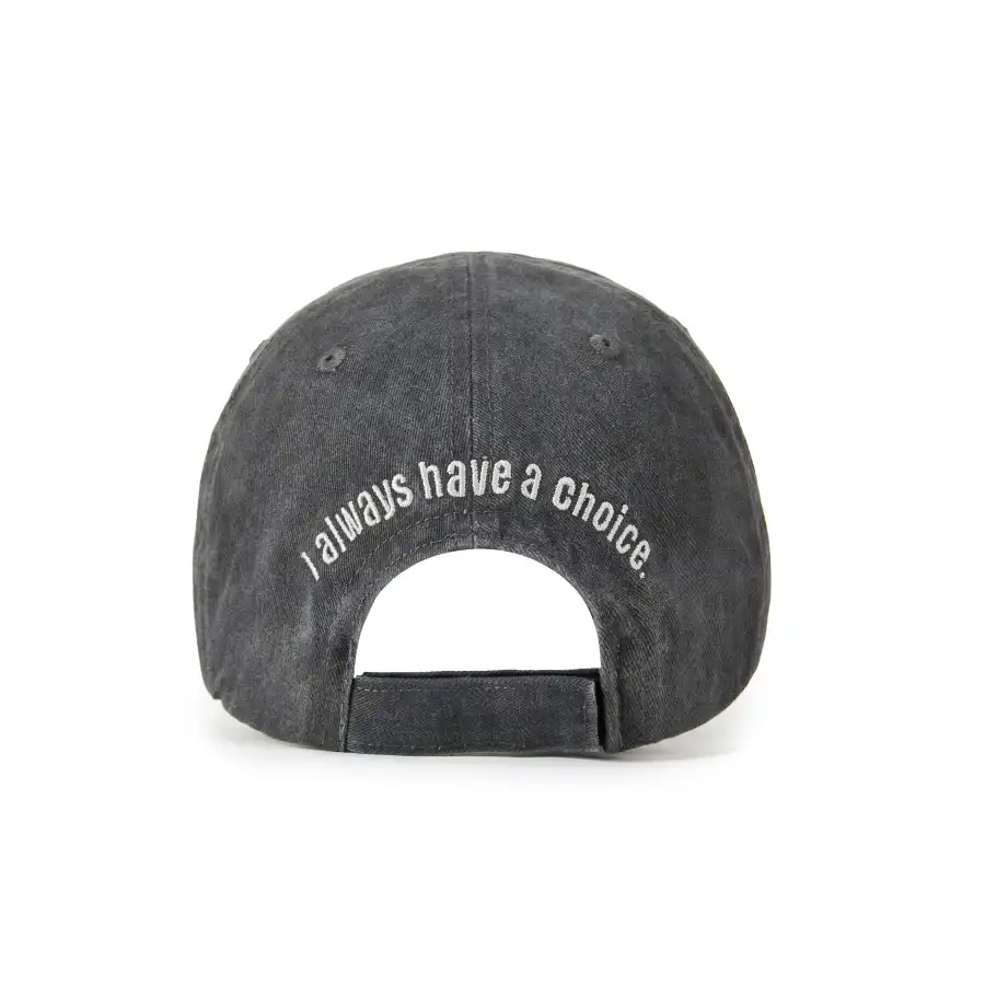 ChoiceChoice丨"Greatest" Raw-Edge Destroyed Cap - 3