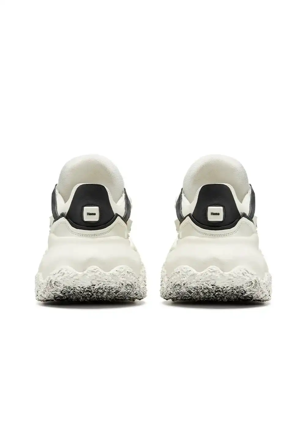 XMZY丨Stellar Nova - Chunky Sole Colorblock Sneakers-White