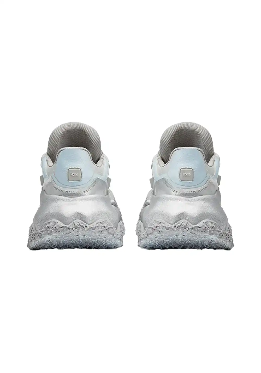 XMZY丨Stellar Nova - Chunky Sole Colorblock Sneakers-Silver