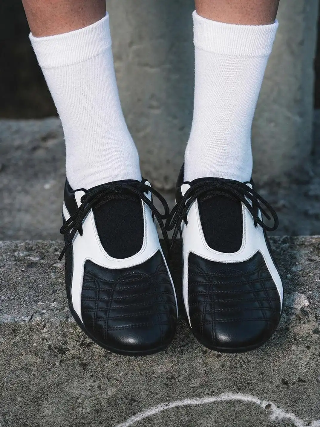 BellaLily丨Designer Spring Flat Sole Fashion Shoes-Black
