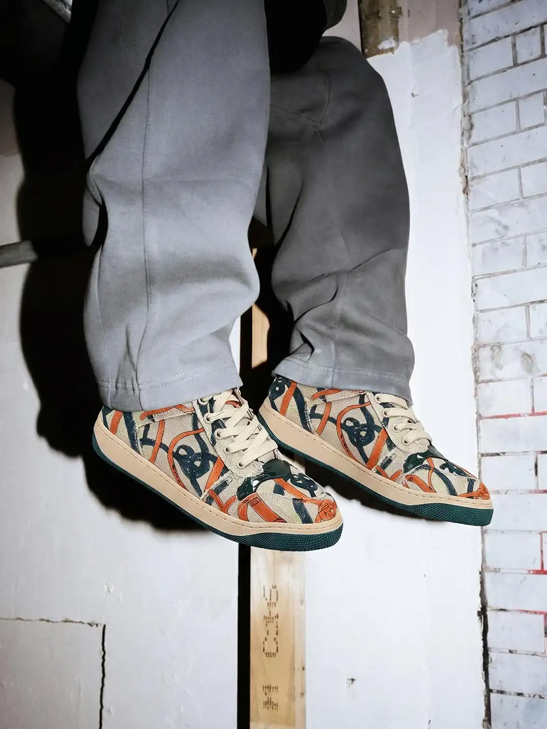 BellaLily丨Breathable Colorful Canvas Sneakers-Green