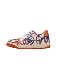 BellaLily丨Breathable Colorful Canvas Sneakers-Red