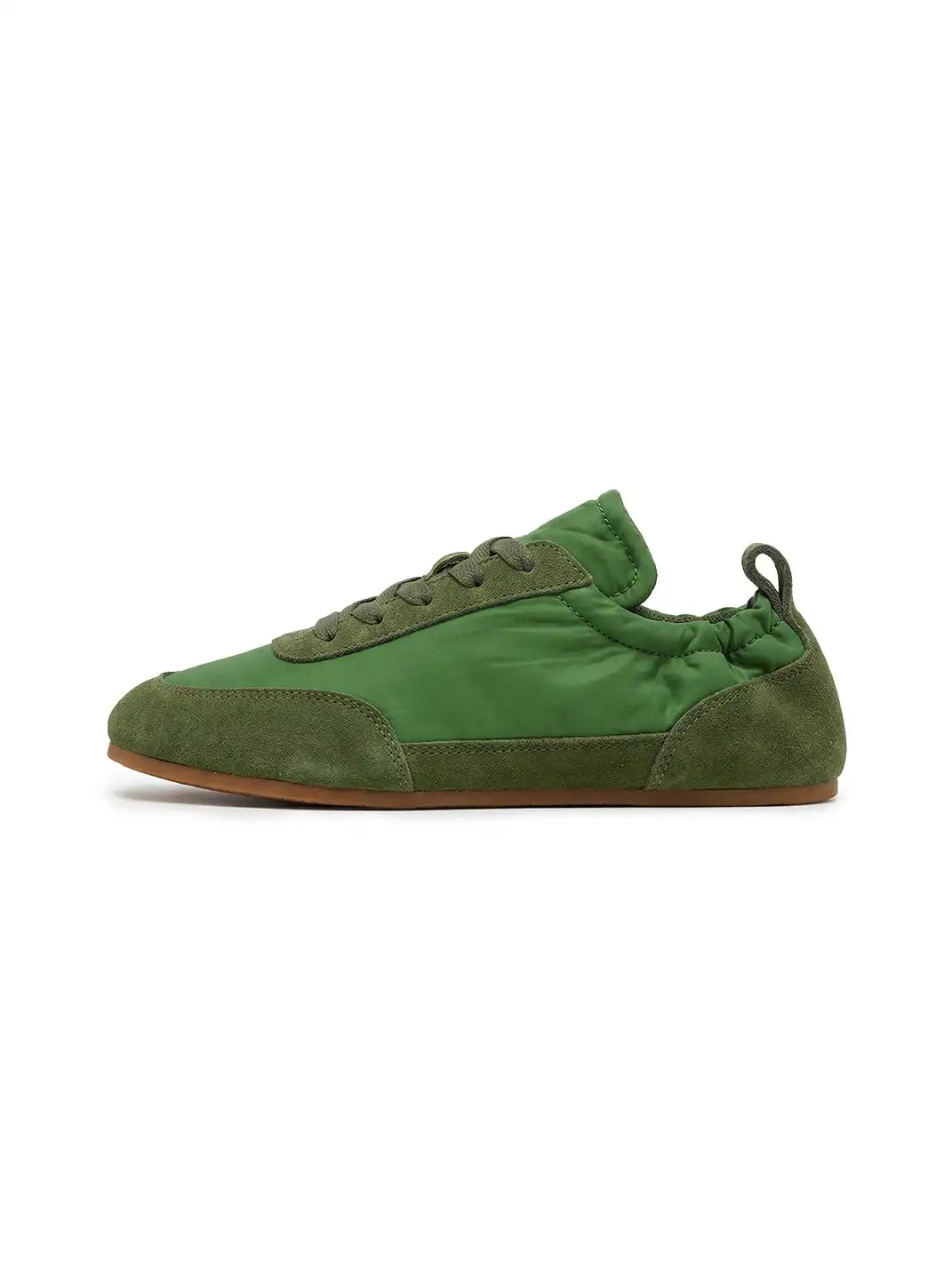 Le' Murmure | English Ivy Green Lambskin Vintage Sneakers