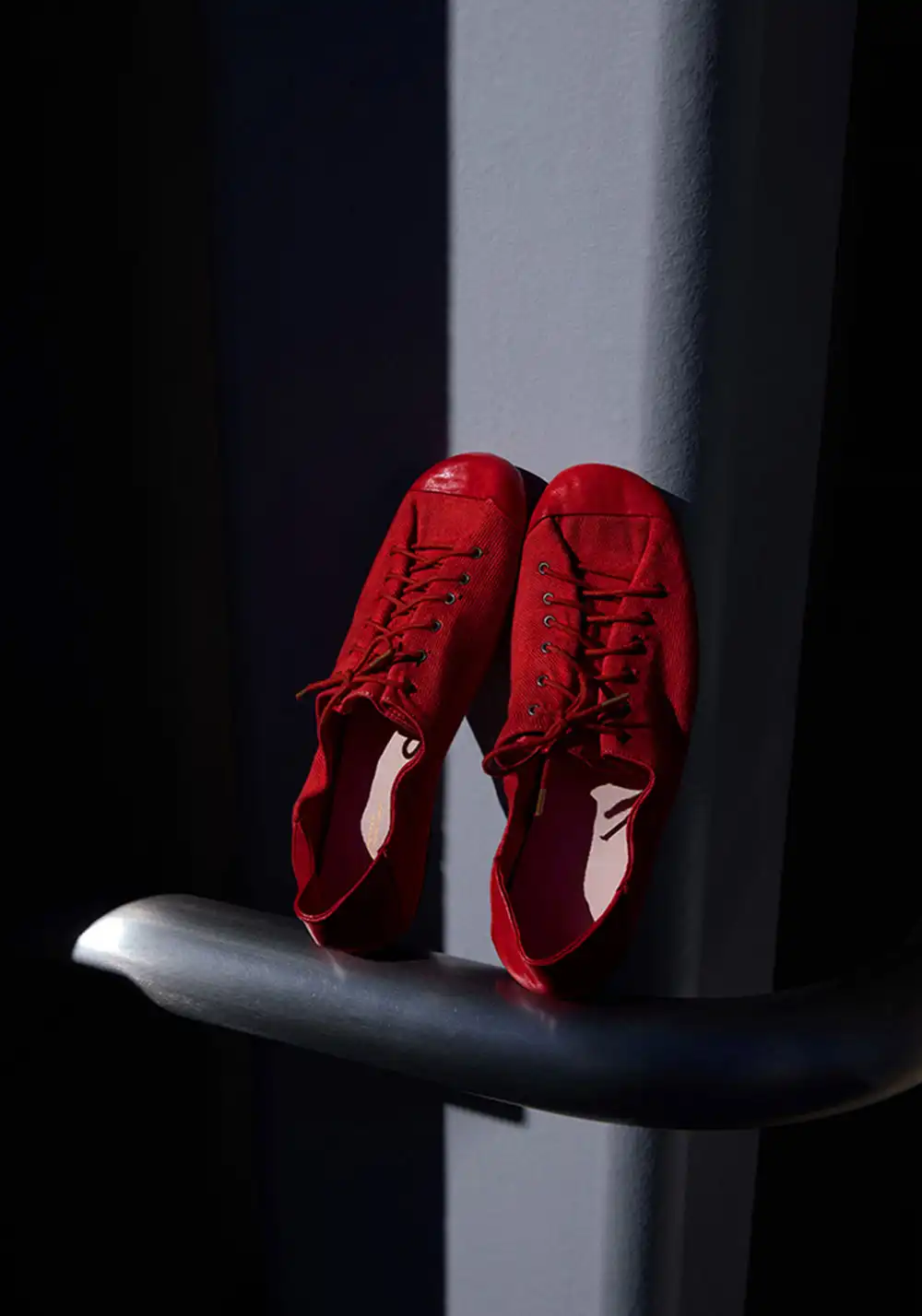 Le' Murmure | Year of Snake Cherry Red Oxford Shoes