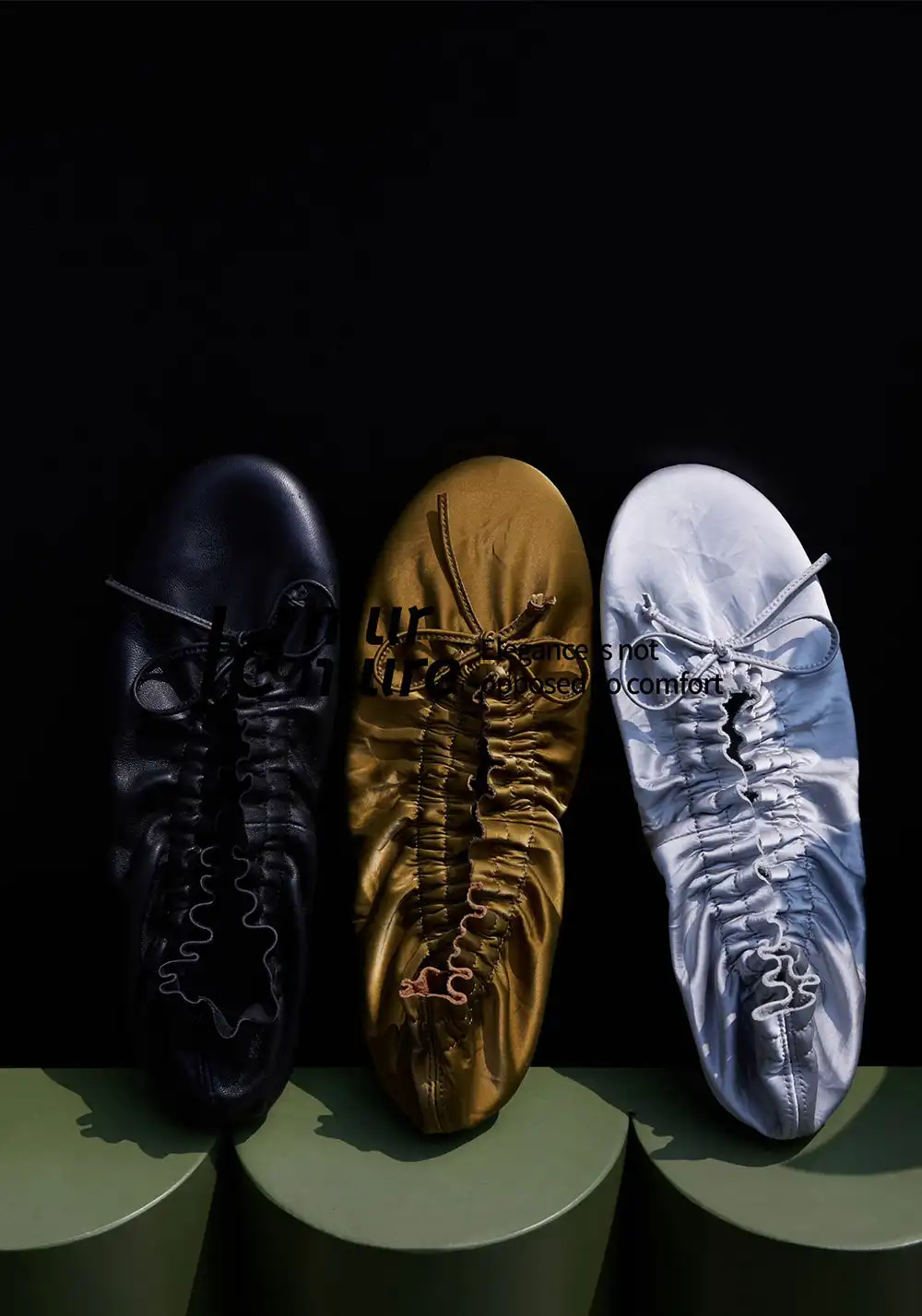 Le' Murmure | Balletcore Foldable Flat Ballet Shoes