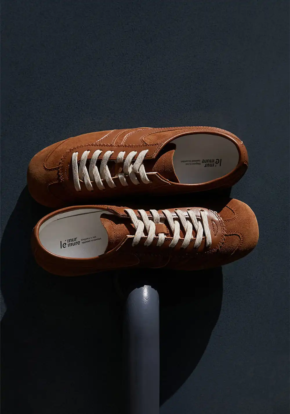 Le' Murmure | Washed Vintage Relaxed Training Shoes