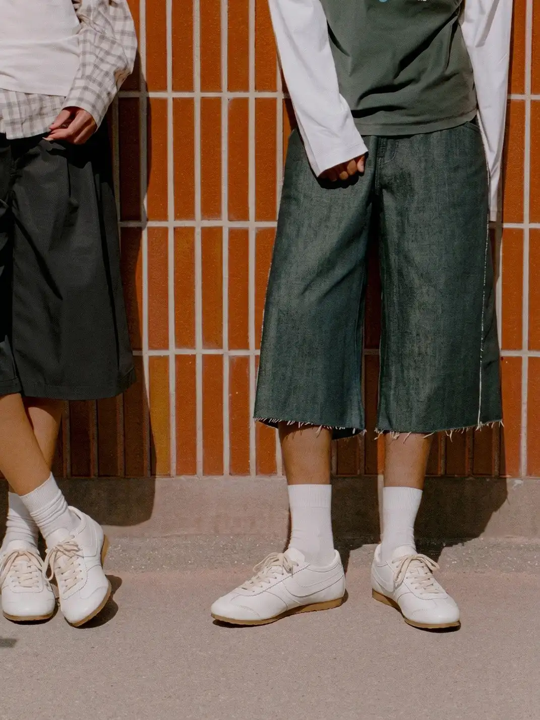 Le' Murmure | Washed Vintage Relaxed Training Shoes