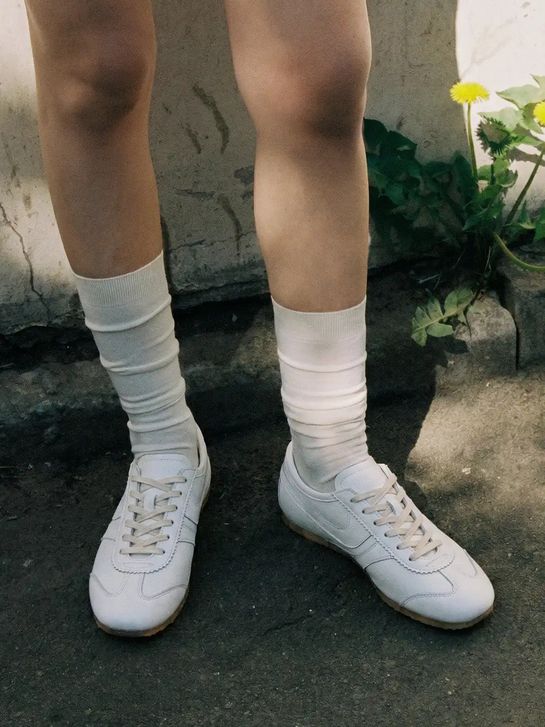 Le' Murmure | Washed Vintage Relaxed Training Shoes