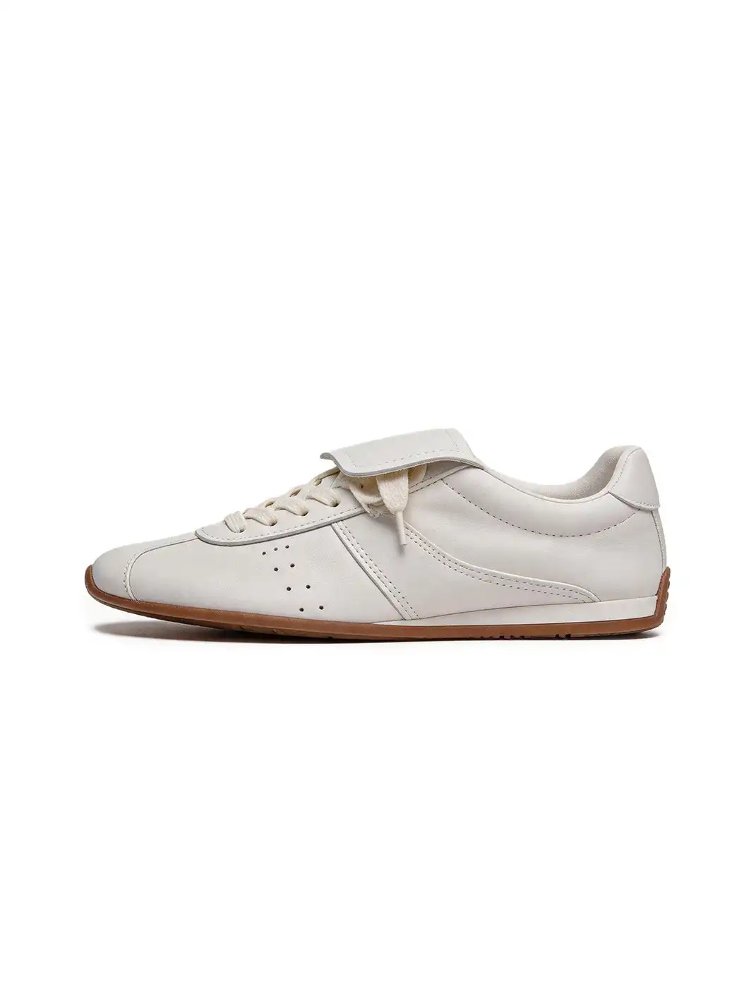 Le' Murmure | 90s Washed Vintage Leather Tennis Shoes