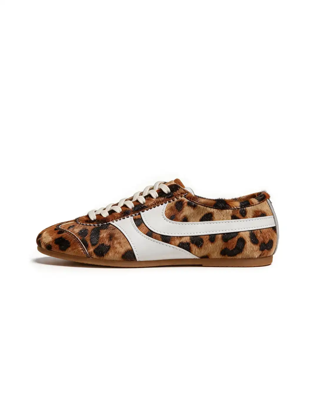 Le' Murmure | "Sunset Symphony" Horsehair Retro Training Shoes