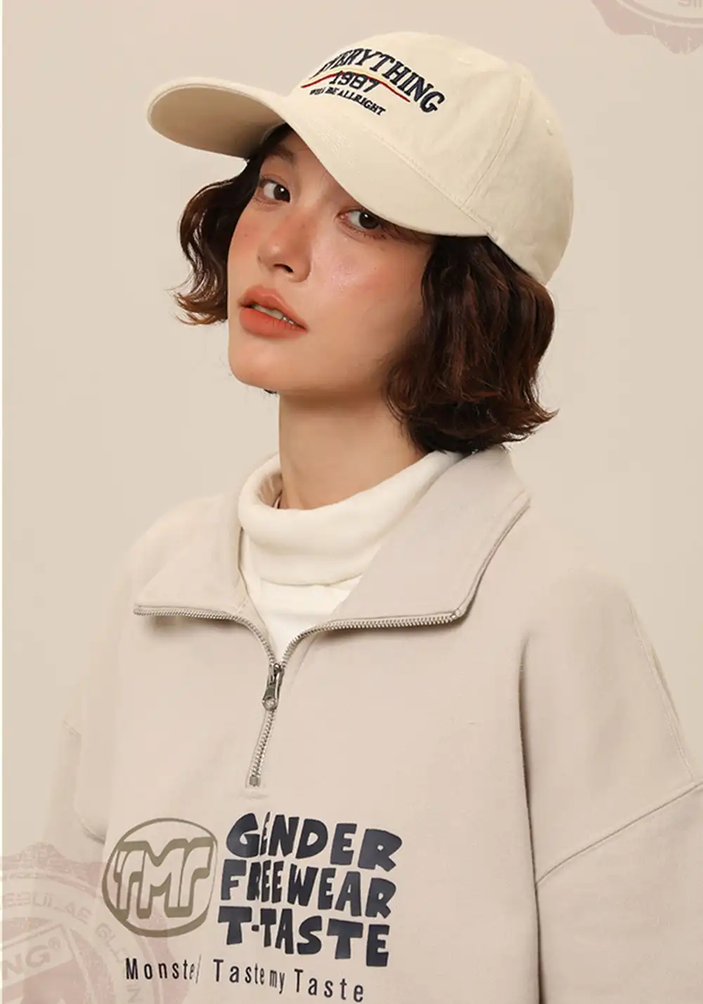 IIING | Oversized Soft-Top Baseball Cap - Women's