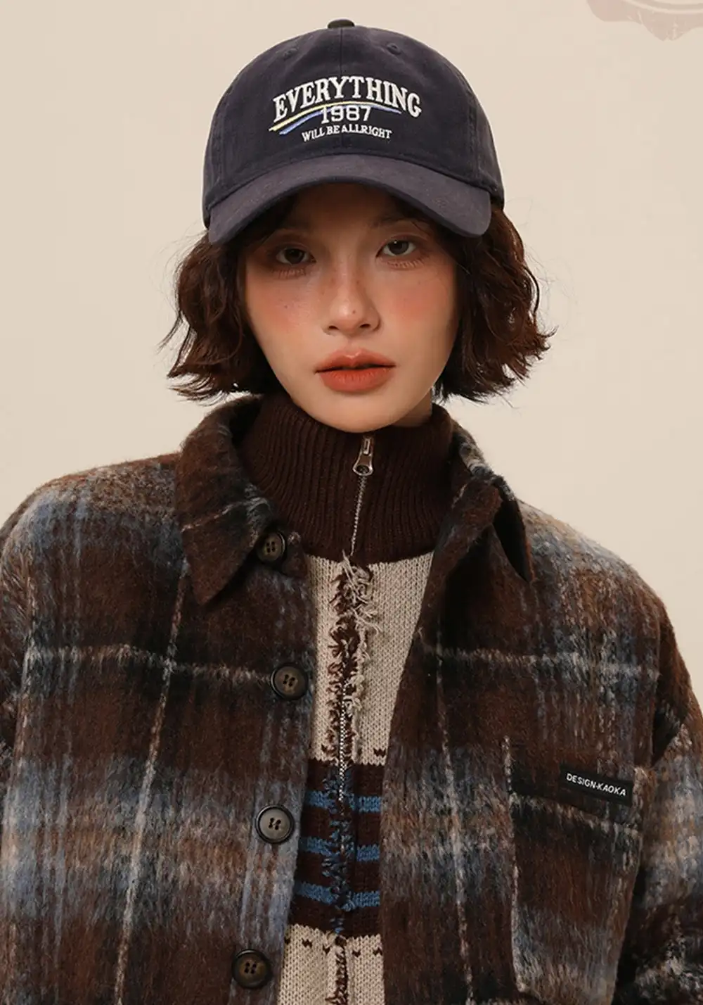 IIING | Oversized Soft-Top Baseball Cap - Women's