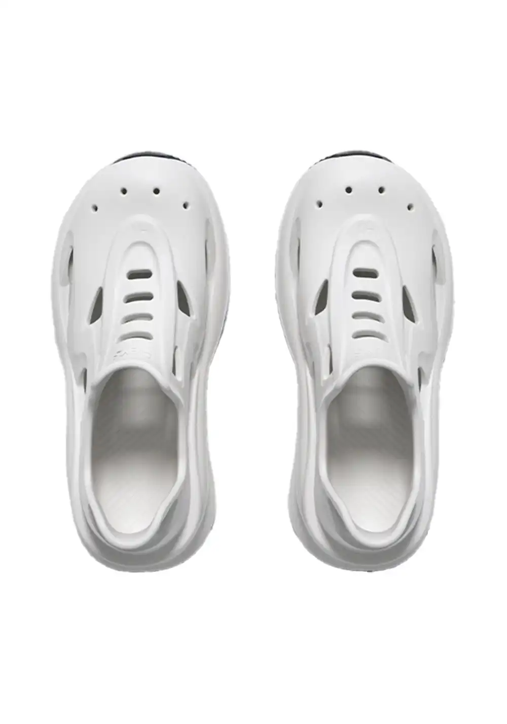 BEYS | Perforated Slip-On Sandals - Breathable-White