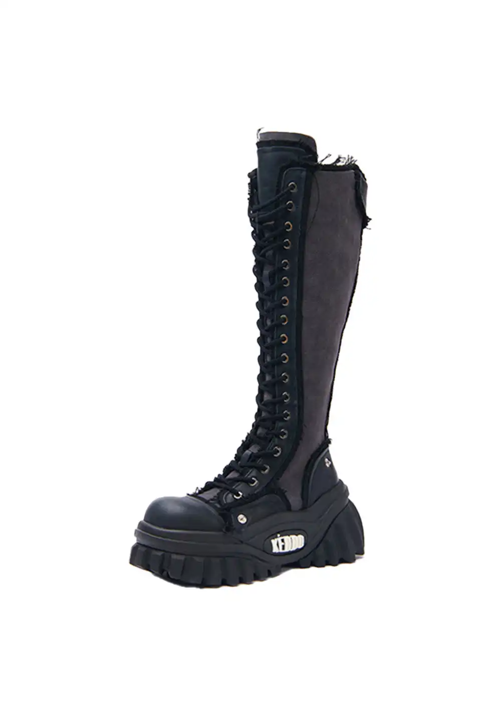 KEDDO | Tall Punk Riding Boots - Slim Fit