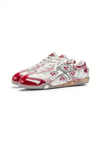 ONMAX | Clover Red Ballet Trainers - Red