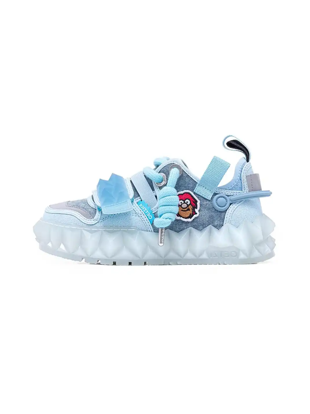 OETZI丨Ötzi Ugly-Cute Platform Sneakers-Blue
