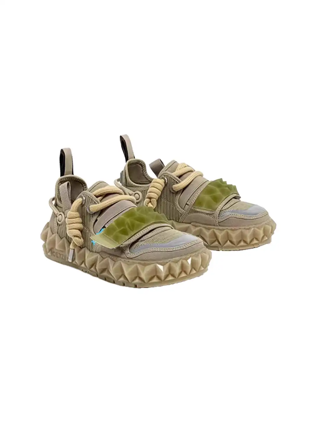 OETZI丨Ötzi Ugly-Cute Platform Sneakers-Green