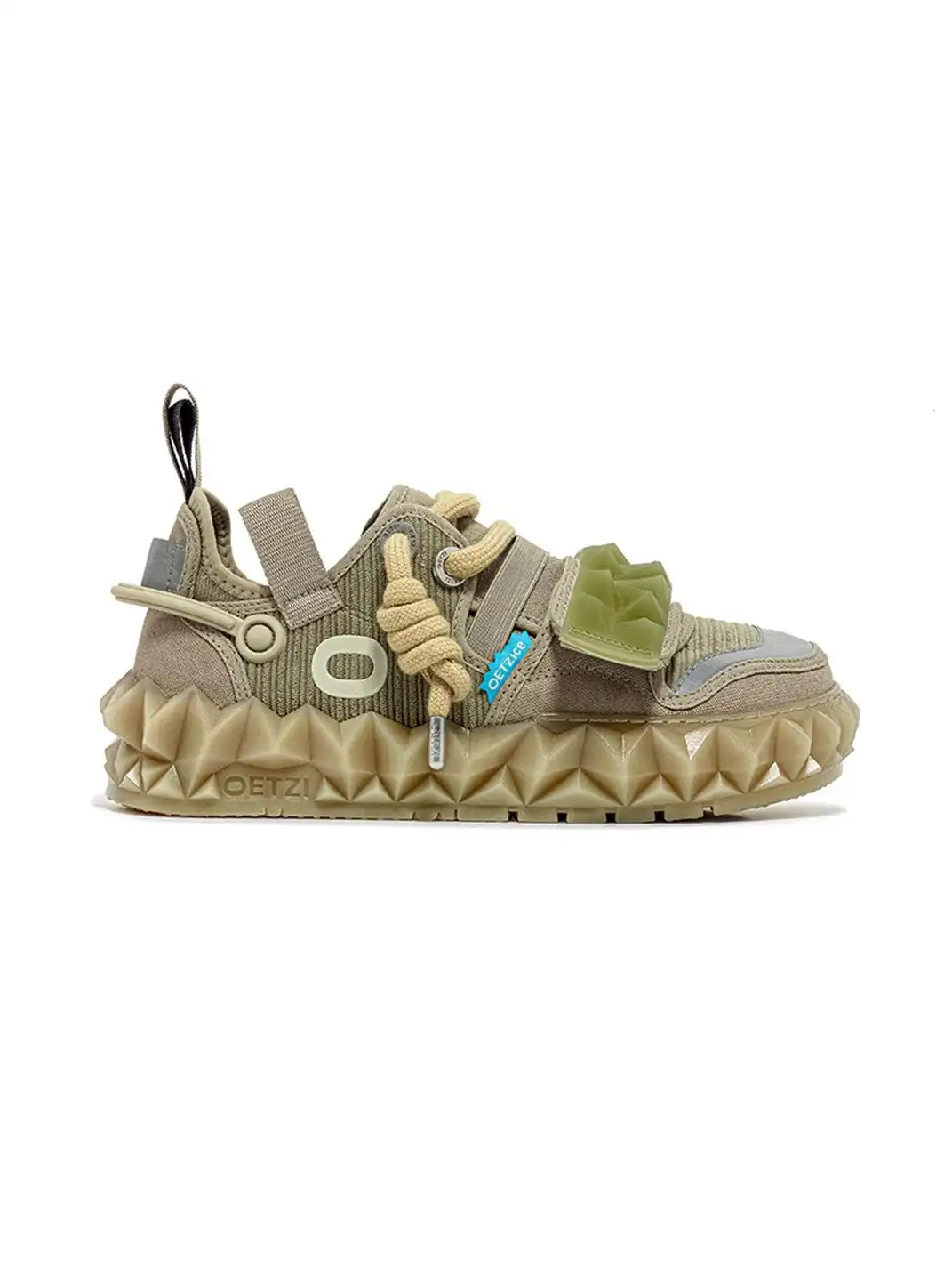 OETZI丨Ötzi Ugly-Cute Platform Sneakers-Green