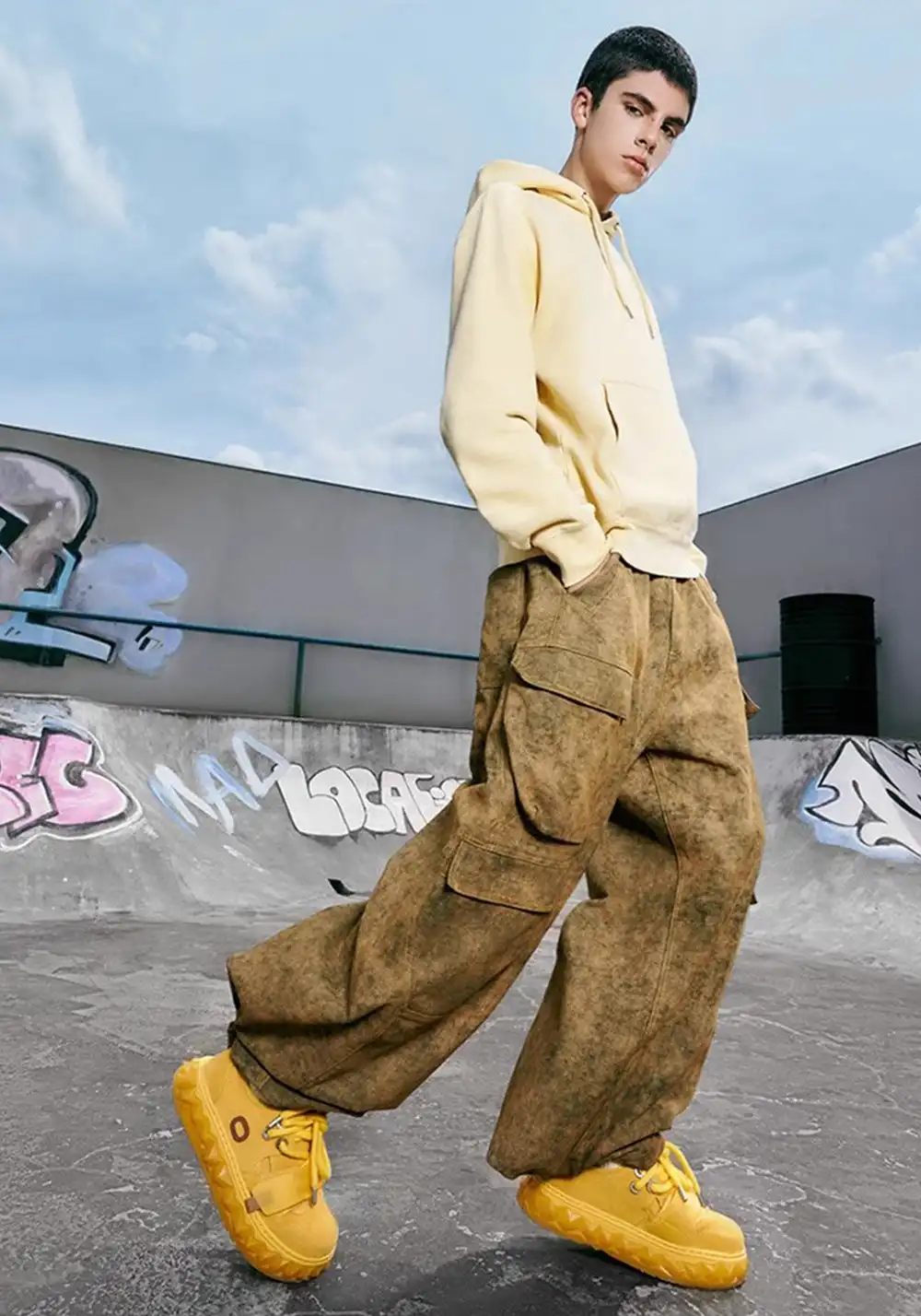 OETZI丨 Ötzi Melted Sneakers-Yellow