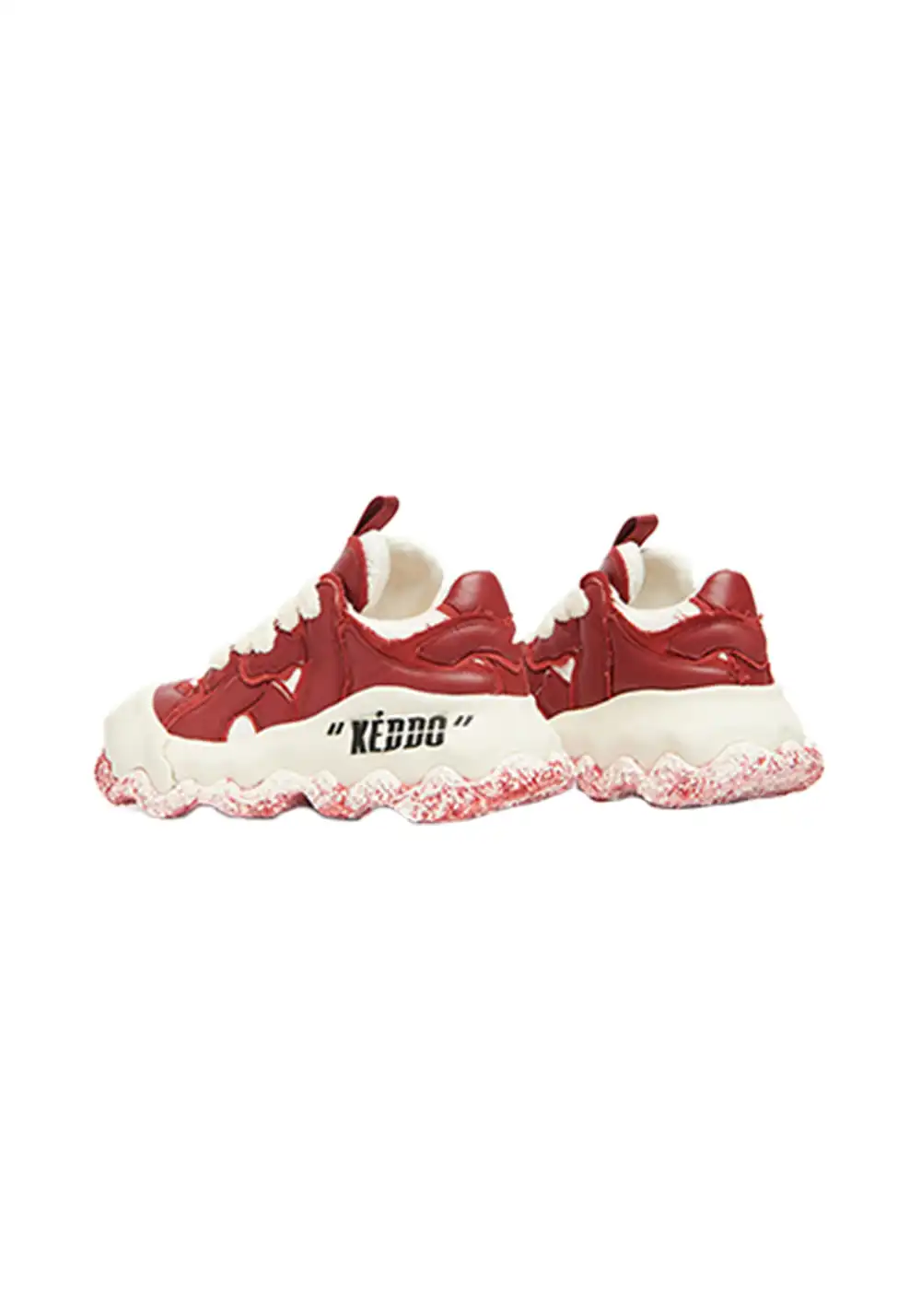 KEDDO | Wet Paint Vintage Dad Sneakers - Chunky Platform