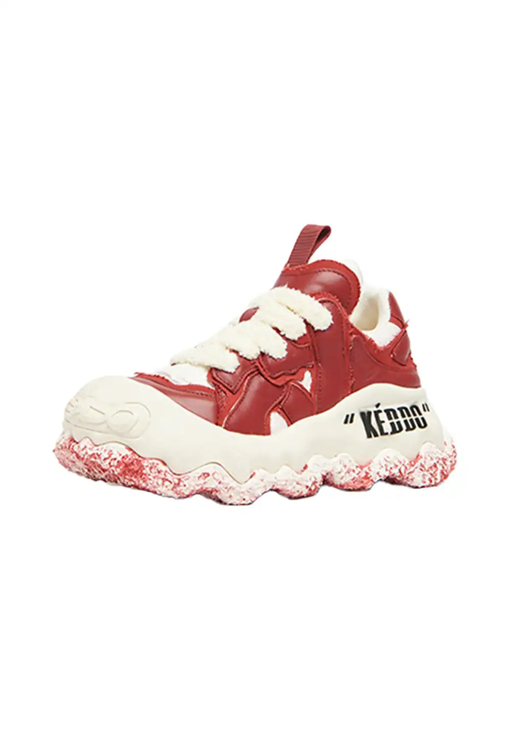 KEDDO | Wet Paint Vintage Dad Sneakers - Chunky Platform