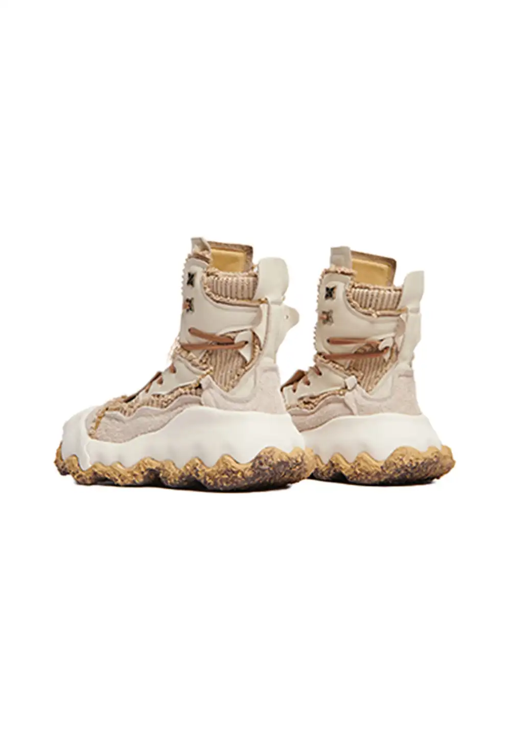KEDDO | Deconstructed Paint-Splash Combat BootsÂ