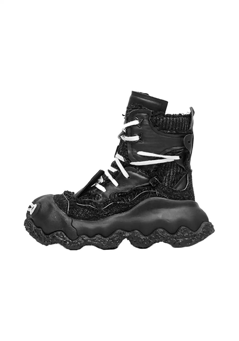 KEDDO | Deconstructed Paint-Splash Combat BootsÂ