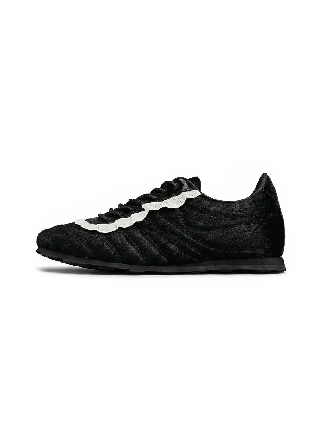 LeStream | Lace-Up Ballet Flats - Dark Horse Edition