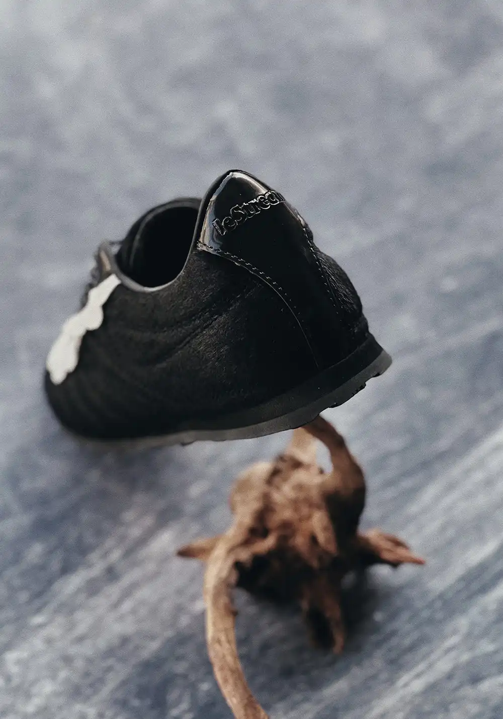 LeStream | Lace-Up Ballet Flats - Dark Horse Edition